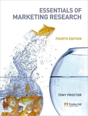 Essentials of Marketing Research By Tony Proctor 4th Edition